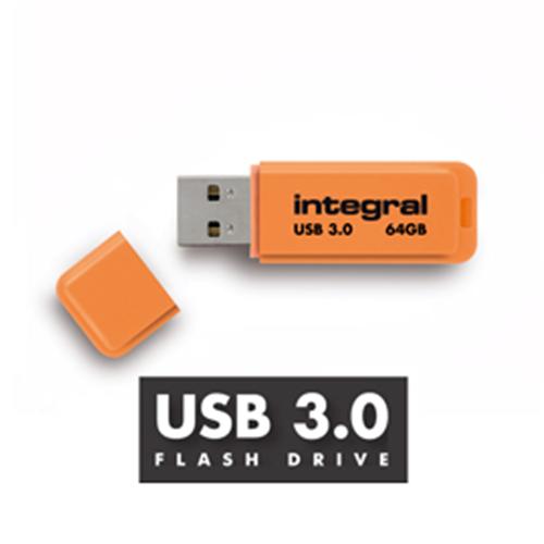 INTEGRAL FND CLE USB 3,0 32GB NEON ORANG